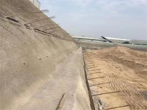 溧水河道边坡加固
